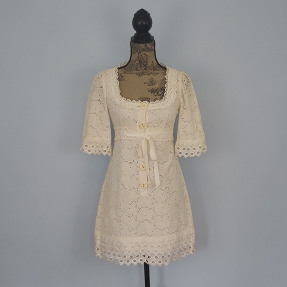 Nanette Lepore Dresses & Skirts - Nanette Lepore White Lace Dress